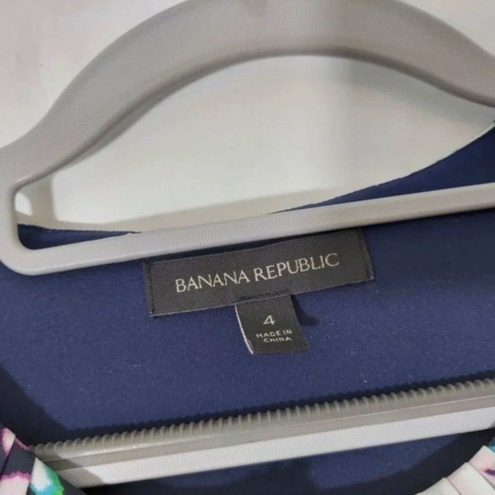 Banana Republic Dress Women 4 Floral‎ Button Cottagecore Garden Party  Prairie